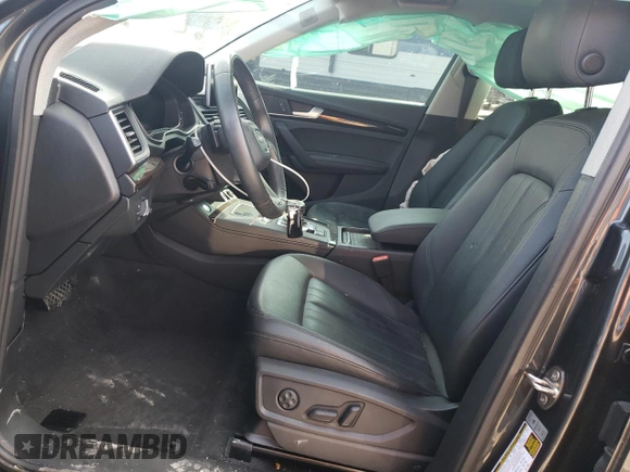 2019 Audi Q5 Premium Plus with VIN WA1BNAFY0K2066434, listed as a Copart auction lot 59843625 with 52,591 mi miles and Salvage title. Bid and sale history available at DreamBid. Image 7.