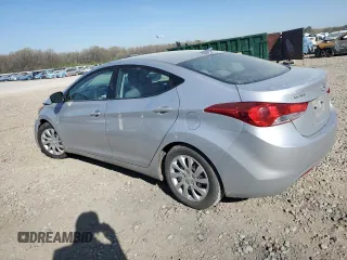 2011 Hyundai Elantra GLS with VIN 5NPDH4AE7BH053392, listed as a Copart auction lot 50444705 with 198,634 mi miles and Salvage Title. Bid and sale history available at carsss.com. Image 2.