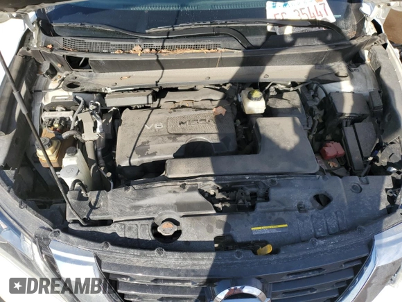 2018 Nissan Pathfinder SL z VIN 5N1DR2MM8JC664252, wystawiony jako Copart lot #47145385 z przebiegiem 62 508 mil mil oraz Szkoda całkowita • Salvage title. Historia ofert i sprzedaży dostępna na DreamBid. Obrazek 12.