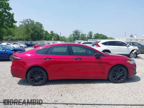 2020 Ford Fusion SE with VIN 3FA6P0HD0LR260647, listed as a IAAI auction lot 42388694 with 56,439 mi miles and . Bid and sale history available at DreamBid. Image 13.