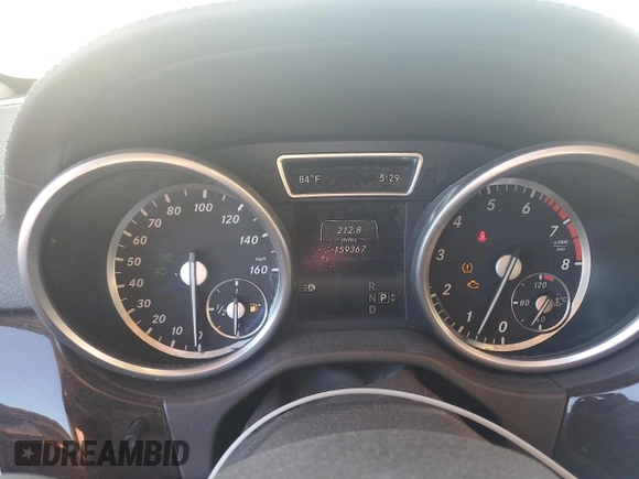 2016 Mercedes-Benz GL with VIN 4JGDF6EE5GA704749, listed as a Copart auction lot 81887864 with 159,367 mi miles and Clean Title. Bid and sale history available at carsss.com. Image 9.