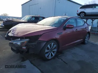 2013 Kia Optima SX with VIN 5XXGR4A65DG136854, listed as a Copart auction lot 44851255 with 139,801 mi miles and Salvage Title. Bid and sale history available at carsss.com. Image 1.