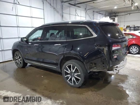 2021 Honda Pilot Elite with VIN 5FNYF6H05MB005324, listed as a Copart auction lot 82866734 with 126,630 mi miles and Salvage Title. Bid and sale history available at DreamBid. Image 2.