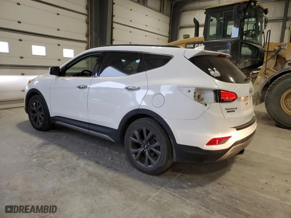 2017 Hyundai Santa Fe Sport 2.0T Ultimate with VIN 5XYZWDLA7HG446427, listed as a Copart auction lot 44532255 with 73,970 mi miles and Salvage Title. Bid and sale history available at carsss.com. Image 2.