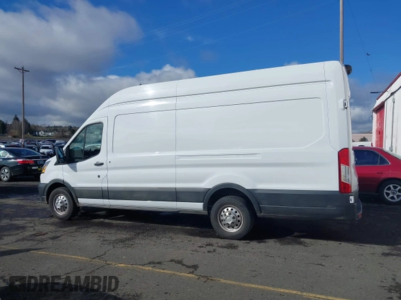 2023 Ford Transit Cargo with VIN 1FTBR3U88PKA07731, listed as a IAAI auction lot 41781986 with 37,044 mi miles and . Bid and sale history available at DreamBid. Image 14.