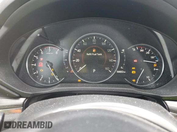 2020 Mazda CX-5 Grand Touring with VIN JM3KFADM3L0815055, listed as a Copart auction lot 48175245 with 56,602 mi miles and Salvage Title. Bid and sale history available at carsss.com. Image 9.