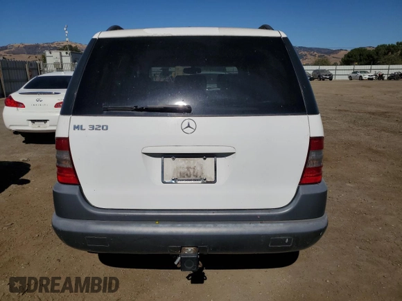 1999 Mercedes-Benz M-Class with VIN 4JGAB54E1XA136722, listed as a Copart auction lot 67978754 with 169,920 mi miles and Clean Title. Bid and sale history available at carsss.com. Image 6.