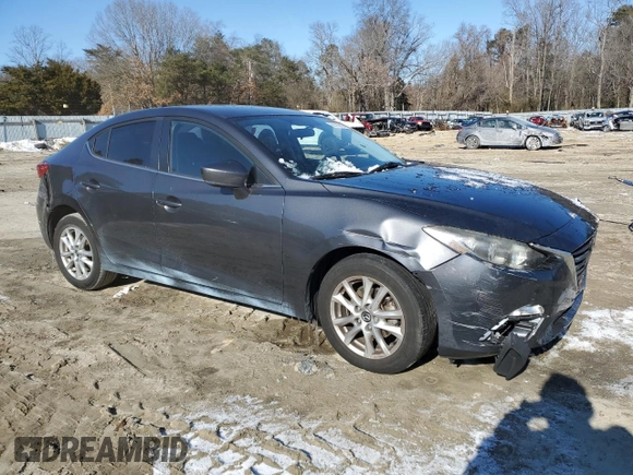 2014 Mazda 3 i Touring with VIN JM1BM1V76E1120332, listed as a Copart auction lot 88705515 with 140,023 mi miles and Salvage Title. Bid and sale history available at DreamBid. Image 4.