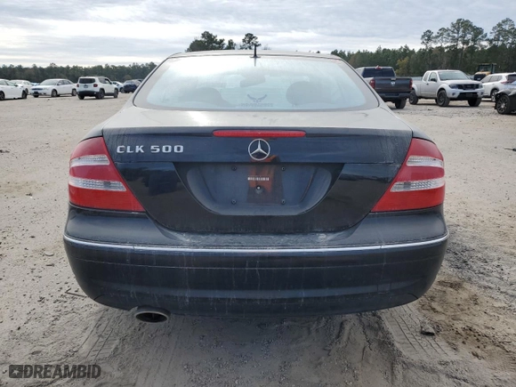2004 Mercedes-Benz CLK-Class 5.0L with VIN WDBTJ75J54F091191, listed as a Copart auction lot 82981414 with 101,284 mi miles and Salvage Title. Bid and sale history available at carsss.com. Image 6.