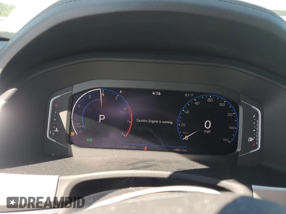 2021 Volkswagen Atlas SEL с VIN 1V2EE2CA5MC231650, выставлен на аукционе Copart как лот 70891574 с пробегом 48 847 миль миль и Списание • Salvage title. История ставок и продаж доступна на DreamBid. Изображение 9.