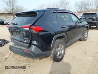 2024 Toyota RAV4 XLE with VIN 2T3P1RFV2RW482319, listed as a IAAI auction lot 41801384 with 5,404 mi miles and . Bid and sale history available at DreamBid. Image 4.
