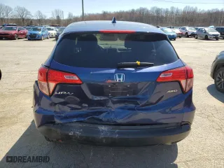 2016 Honda HR-V EX with VIN 3CZRU6H54GM752395, listed as a Copart auction lot 49555635 with 93,329 mi miles and Salvage Title. Bid and sale history available at carsss.com. Image 6.
