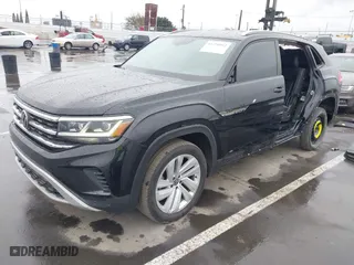 2022 Volkswagen Atlas Cross Sport 3.6L V6 SE w/Technology with VIN 1V2WE2CA3NC203707, listed as a IAAI auction lot 41720912 with 50,572 mi miles. Bid and sale history available at carsss.com. Image 18.