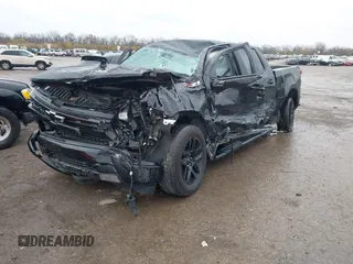 2022 Chevrolet Silverado 1500 RST with VIN 1GCUDEED4NZ571637, listed as a IAAI auction lot 40840081 with Not Provided miles and . Bid and sale history available at DreamBid. Image 2.