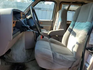 1993 Ford Econoline Cargo with VIN 1FDEE14N3PHA63541, listed as a Copart auction lot 75515764 with Not Provided miles and Salvage Title. Bid and sale history available at carsss.com. Image 7.