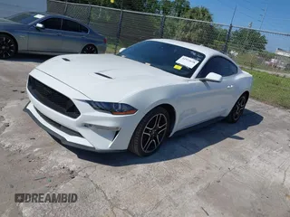 2021 Ford Mustang EcoBoost with VIN 1FA6P8TH6M5115299, listed as a IAAI auction lot 41972638 with 43,188 mi miles. Bid and sale history available at carsss.com. Image 17.