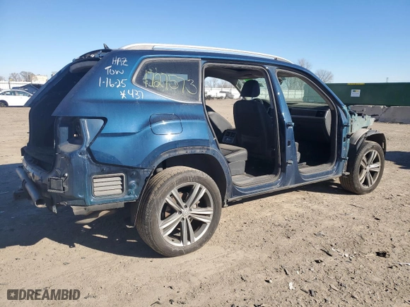 2019 Volkswagen Atlas 3.6L V6 SE w/Technology R-Line with VIN 1V2XR2CA8KC612886, listed as a Copart auction lot 42626945 with 0 mi miles and Salvage Title. Bid and sale history available at carsss.com. Image 3.