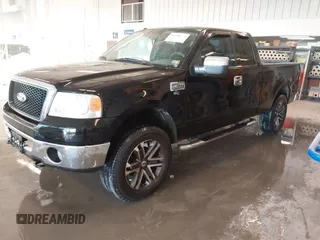 2006 Ford F-150 XLT with VIN 1FTPX14V16FB75966, listed as a IAAI auction lot 41390775 with 217,330 mi miles. Bid and sale history available at carsss.com. Image 2.