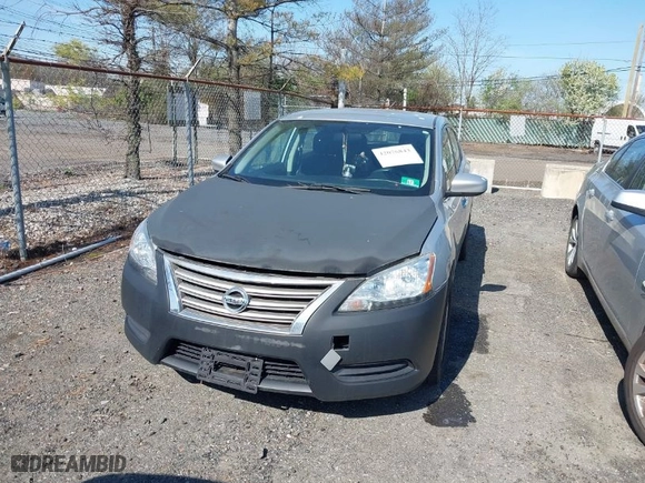2014 Nissan Sentra SV with VIN 3N1AB7AP9EY243647, listed as a IAAI auction lot 42076843 with 158,891 mi miles. Bid and sale history available at carsss.com. Image 6.