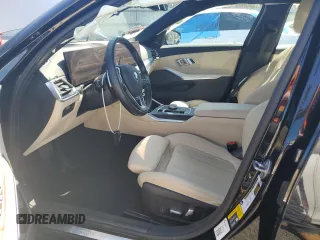 2023 BMW 3 Series 330e xDrive with VIN 3MW39FS08P8C88897, listed as a Copart auction lot 51423425 with 16,163 mi miles and Salvage Title. Bid and sale history available at carsss.com. Image 7.