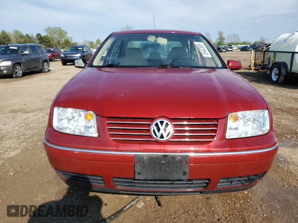 2004 Volkswagen Jetta GL with VIN 3VWRK69M34M076208, listed as a Copart auction lot 55482885 with 50,752 mi miles and Salvage title. Bid and sale history available at DreamBid. Image 5.