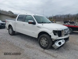 2011 Ford F-150 XLT with VIN 1FTFW1ETXBFD37812, listed as a IAAI auction lot 41748570 with 231,533 mi miles. Bid and sale history available at carsss.com. Image 1.