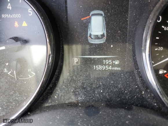 2017 Nissan Rogue S with VIN JN8AT2MT6HW383743, listed as a Copart auction lot 47916595 with 158,954 mi miles and Salvage Title. Bid and sale history available at carsss.com. Image 9.