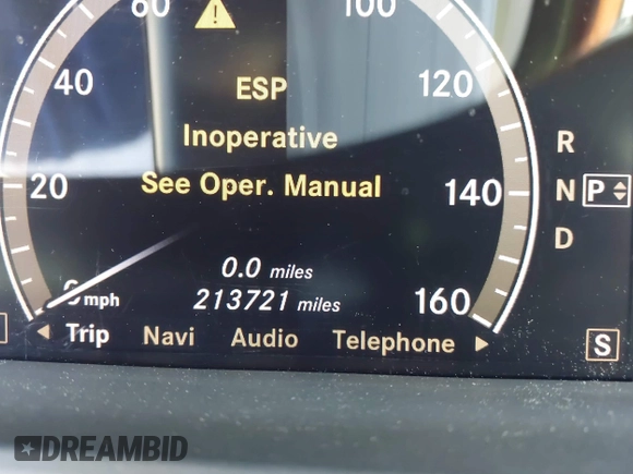 2009 Mercedes-Benz S 550 with VIN WDDNG71X79A239029, listed as a IAAI auction lot 42176872 with 213,721 mi miles and . Bid and sale history available at DreamBid. Image 15.