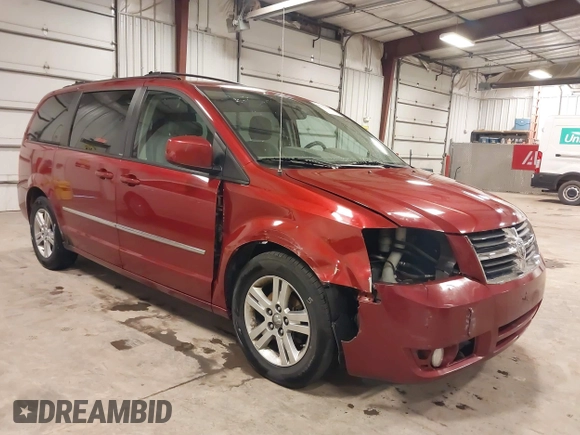 2010 Dodge Grand Caravan Crew with VIN 2D4RN6DX8AR403138, listed as a IAAI auction lot 41937966 with 137,060 mi miles and . Bid and sale history available at DreamBid. Image 1.