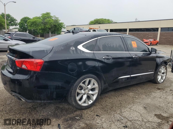 2016 Chevrolet Impala LTZ with VIN 2G1145S31G9143447, listed as a Copart auction lot 58592795 with 120,612 mi miles and Clean title. Bid and sale history available at DreamBid. Image 3.