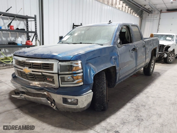2015 Chevrolet Silverado 1500 LT with VIN 1GCVKREC3FZ197662, listed as a IAAI auction lot 41304768 with 157,074 mi miles. Bid and sale history available at carsss.com. Image 17.