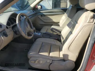 2005 Audi A4 1.8T with VIN WAUAC48H45K010925, listed as a Copart auction lot 42209355 with 124,129 mi miles and Salvage Title. Bid and sale history available at carsss.com. Image 7.
