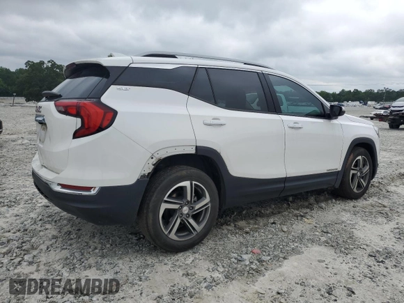 2020 GMC Terrain SLT with VIN 3GKALPEV6LL261699, listed as a Copart auction lot 60402175 with 99,843 mi miles and Salvage title. Bid and sale history available at DreamBid. Image 3.