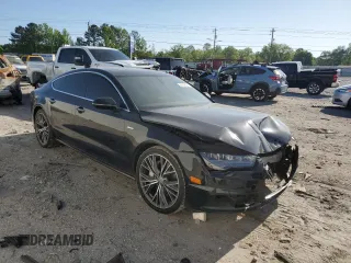 2016 Audi A7 3.0 Premium Plus with VIN WAUWGAFC6GN014069, listed as a Copart auction lot 50566324 with 62,229 mi miles. Bid and sale history available at carsss.com. Image 4.
