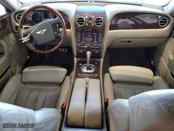 2006 Bentley Continental Flying Spur with VIN SCBBR53W06C037412, listed as a Copart auction lot 50492605 with 59,005 mi miles and Salvage Title. Bid and sale history available at carsss.com. Image 8.