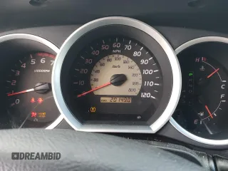 2010 Toyota Tacoma PreRunner with VIN 3TMJU4GNXAM094419, listed as a Copart auction lot 57757185 with 201,490 mi miles and Salvage title. Bid and sale history available at DreamBid. Image 9.