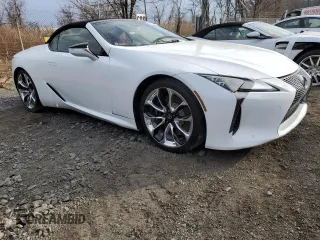 2023 Lexus LC with VIN JTHMPAAY4PA106848, listed as a Copart auction lot 88635925 with 10,132 mi miles and Non Repairable. Bid and sale history available at carsss.com. Image 4.