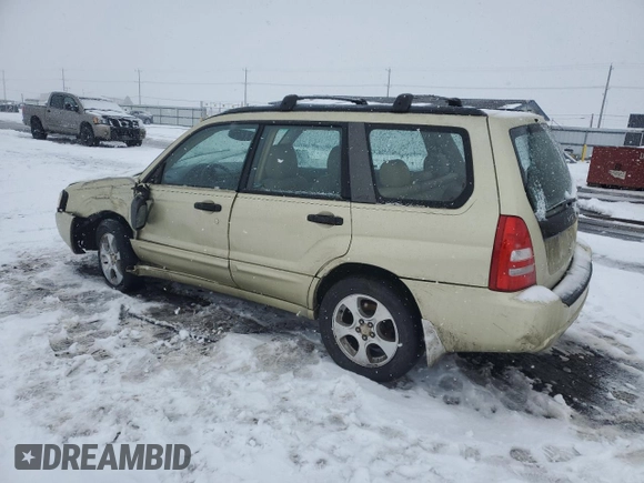 2003 Subaru Forester XS with VIN JF1SG65693H708697, listed as a Copart auction lot 45952365 with 198,825 mi miles and Salvage Title. Bid and sale history available at carsss.com. Image 2.