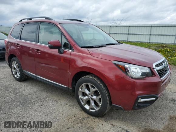 2017 Subaru Forester Touring z VIN JF2SJAWC1HH429109, wystawiony jako Copart lot #54632325 z przebiegiem 125 843 mil mil oraz Nie do naprawy • Non repairable. Historia ofert i sprzedaży dostępna na DreamBid. Obrazek 4.
