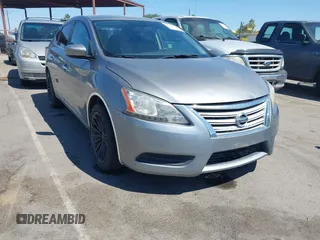 2014 Nissan Sentra SV with VIN 3N1AB7AP7EY340992, listed as a IAAI auction lot 42718654 with 172,986 mi miles and . Bid and sale history available at DreamBid. Image 1.