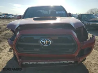 2017 Toyota Tacoma SR with VIN 5TFAX5GN3HX088415, listed as a Copart auction lot 46703015 with 129,317 mi miles and Salvage Title. Bid and sale history available at carsss.com. Image 5.