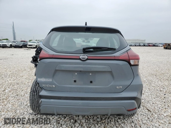 2023 Nissan Kicks SR with VIN 3N1CP5DV7PL566748, listed as a Copart auction lot 51146975 with 25,310 mi miles and Salvage Title. Bid and sale history available at DreamBid. Image 6.