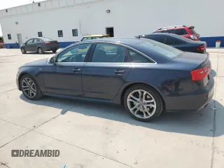 2013 Audi S6 Prestige with VIN WAUF2AFC6DN128504, listed as a Copart auction lot 61459994 with 116,393 mi miles and Salvage Title. Bid and sale history available at carsss.com. Image 2.