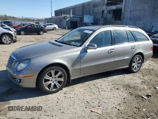 2009 Mercedes-Benz E 350 with VIN WDBUH87X09B444541, listed as a Copart auction lot 46111415 with 141,471 mi miles and Salvage Title. Bid and sale history available at DreamBid. Image 1.