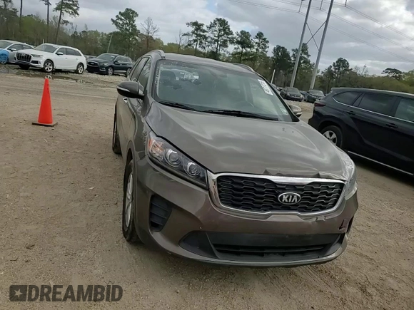 2019 Kia Sorento LX with VIN 5XYPG4A31KG572525, listed as a Copart auction lot 49711215 with 93,542 mi miles and Salvage Title. Bid and sale history available at DreamBid. Image 12.
