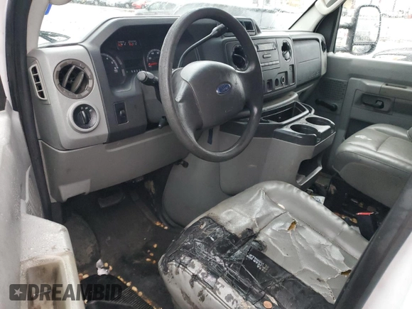 2009 Ford Econoline Cargo Commercial with VIN 1FTSS34L79DA03928, listed as a Copart auction lot 86367804 with 205,360 mi miles and Salvage Title. Bid and sale history available at carsss.com. Image 8.