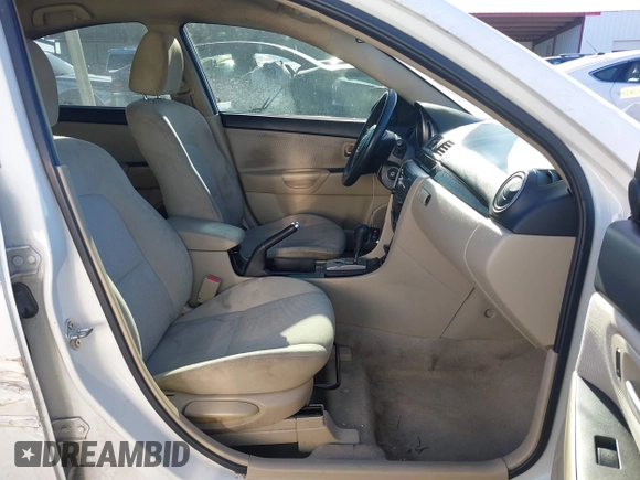 2008 Mazda 3 i Sport with VIN JM1BK12F681848304, listed as a IAAI auction lot 41481142 with 264,093 mi miles and . Bid and sale history available at DreamBid. Image 5.