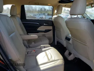 2015 Toyota Highlander Limited with VIN 5TDDCRFH6FS010841, listed as a Copart auction lot 89316875 with 75,873 mi miles and Salvage title. Bid and sale history available at DreamBid. Image 11.