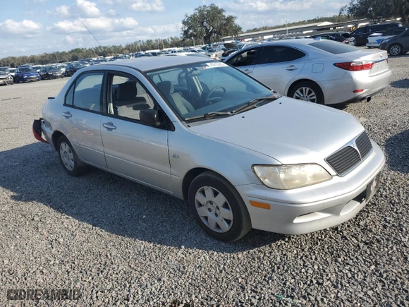 2002 Mitsubishi Lancer ES with VIN JA3AJ26E72U062554, listed as a Copart auction lot 45915625 with 163,839 mi miles and Salvage Title. Bid and sale history available at carsss.com. Image 4.