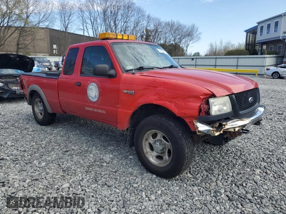 2003 Ford Ranger XL Fleet with VIN 1FTZR45EX3TA18064, listed as a Copart auction lot 53893595 with 94,168 mi miles and Clean title. Bid and sale history available at DreamBid. Image 4.